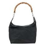 Gucci Vintage Bamboo Handle Bag Nylon - image 18
