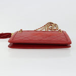Chanel Chain Clutch Leather - image 9