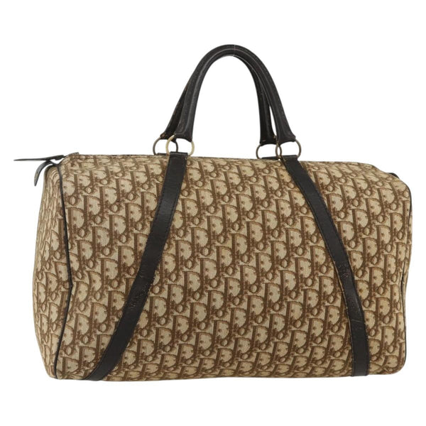 Christian Dior Vintage Trotter Boston Bag Diorissimo Canvas Large - image 1