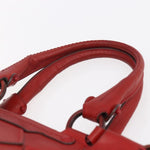 Salvatore Ferragamo Gancini handbag Leather - image 15