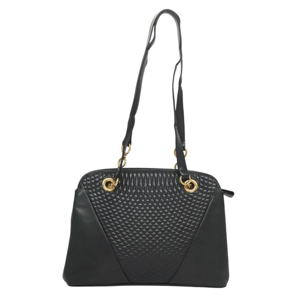 Bally Vintage Shoulder Bag Quilted leather