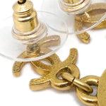 Chanel CC Star Dangle Earrings Metal with Enamel - image 3