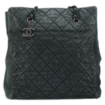 Chanel CC Charm Tote Quilted Iridescent Calfskin Tall - image 19
