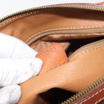 Celine Vintage Macadam Handbag Canvas and Leather - image 7