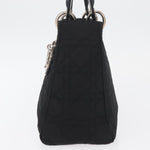 Christian Dior Vintage Lady Dior Bag Cannage Quilt Nylon Medium - image 3