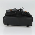Gucci Vintage Bamboo Backpack Suede and Leather - image 15
