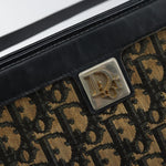 Christian Dior Vintage Trotter Shoulder Bag Canvas medium - image 12