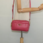 Prada Front Pocket Crossbody Bag Saffiano Leather Small - image 15