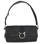 Salvatore Ferragamo Gancini Shoulder Bag Canvas - image 1