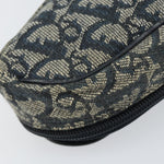 Christian Dior Vintage Saddle Coin Purse Diorissimo Canvas - image 7