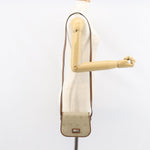 Christian Dior Vintage Honeycomb Flap Crossbody Bag Coated Canvas - image 13