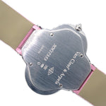 Van Cleef & Arpels Alhambra Quartz Watch White Gold and Satin with Diamond Bezel and Mother of Pearl 26 - image 3