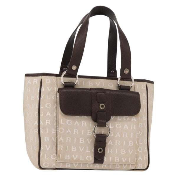 Bvlgari Logomania Handbag Canvas - image 1