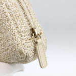 Chanel Deauville Curvy Cosmetic Pouch Tweed - image 13