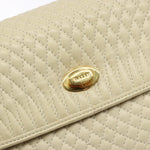 Bally Vintage Flap Handbag Quilted Leather - image 13