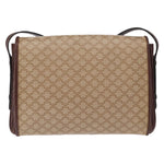 Celine Vintage Macadam Shoulder Bag Canvas and Leather - image 2
