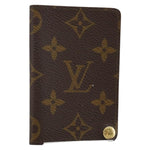 Louis Vuitton Porte Cartes Pression Card Case Monogram Canvas - image 1