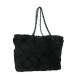 Chanel Chain Tote Lapin Fur Large - image 20