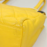Chanel Two Tone Mademoiselle Lock Flap Bag Quilted Lambskin Large - image 9