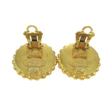 Chanel CC Round Earrings Metal - image 2