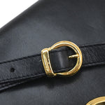 Salvatore Ferragamo Gancini Shoulder Bag Leather - image 9