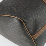 Christian Dior Vintage Honeycomb Boston bag Canvas and Leather - image 10