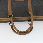 Christian Dior Vintage Honeycomb Boston bag Canvas and Leather - image 7