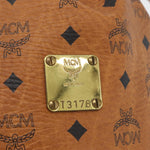 MCM Visetos Shoulder bag Canvas and Leather - image 7