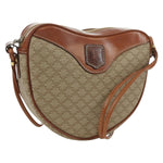 Celine Vintage Macadam Shoulder Bag Canvas and Leather - image 17