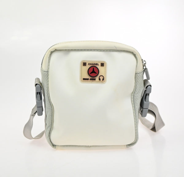 Chanel Travel Line Crossbody Bag Nylon Mini