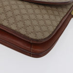 Celine Vintage Macadam Shoulder Bag Canvas and Leather - image 9