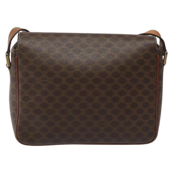 Celine Macadam Shoulder Bag Canvas