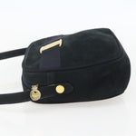 Salvatore Ferragamo Vala Shoulder Bag Suede - image 3
