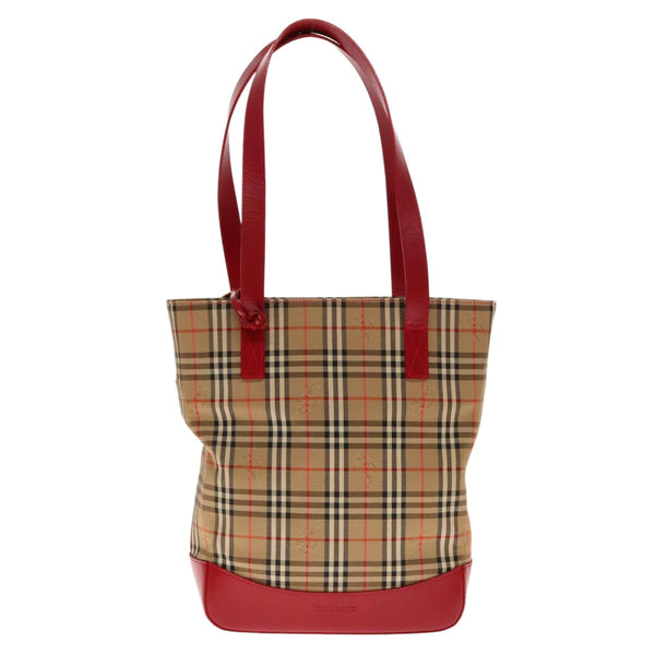 Burberry Nova check Shoulder bag Canvas and Leather - image 1