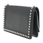 Fendi Karlito Wallet on Chain Studded Saffiano Leather - image 4