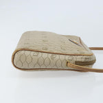 Christian Dior Vintage Honeycomb Shoulder Bag Canvas and Leather - image 3