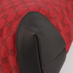 Gucci Original Zip Tote GG Canvas with Leather Large - image 12