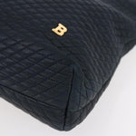 Bally Vintage Chain Shoulder Bag Quilted Leather - image 8