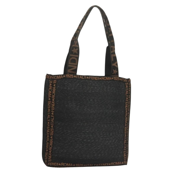 Fendi Zucca Tote bag Straw - image 1