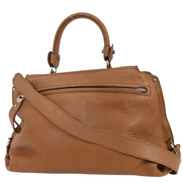 Salvatore Ferragamo Sofia Satchel Leather Medium