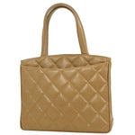 Chanel Vintage CC Lock Pocket Tote Quilted Caviar Small - image 2