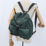 Prada Vela Double Front Pocket Backpack Tessuto with Saffiano Leather Medium - image 14