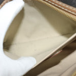 Christian Dior Vintage Honeycomb Zip Pouch Canvas and Leather - image 15