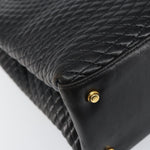 Bally Vintage Handbag Quilted Leather - image 10