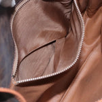 Celine Vintage Macadam Shoulder Bag Canvas and Leather - image 17