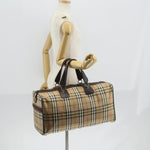 Burberry Vintage Duffle Bag Haymarket Canvas Large - image 13