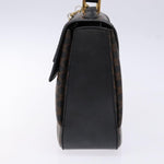Celine Vintage Convertible Top Handle Bag Macadam Coated Canvas Medium - image 3