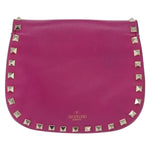 Valentino Garavani Rockstud Saddle Crossbody Bag Leather Mini - image 2