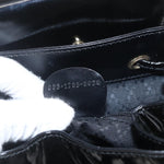 Gucci Vintage Bamboo Backpack Patent Mini - image 7