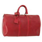 Louis Vuitton Keepall Bag Epi Leather 50 - image 20